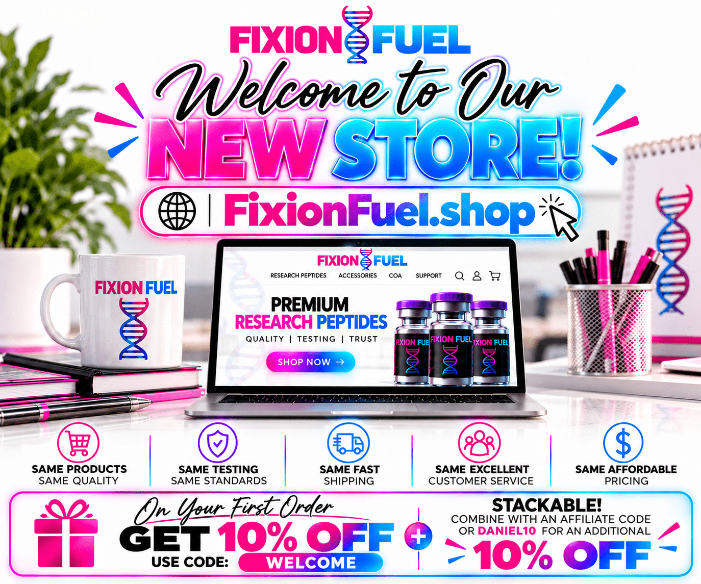 Fixion Fuel New Store Announcement